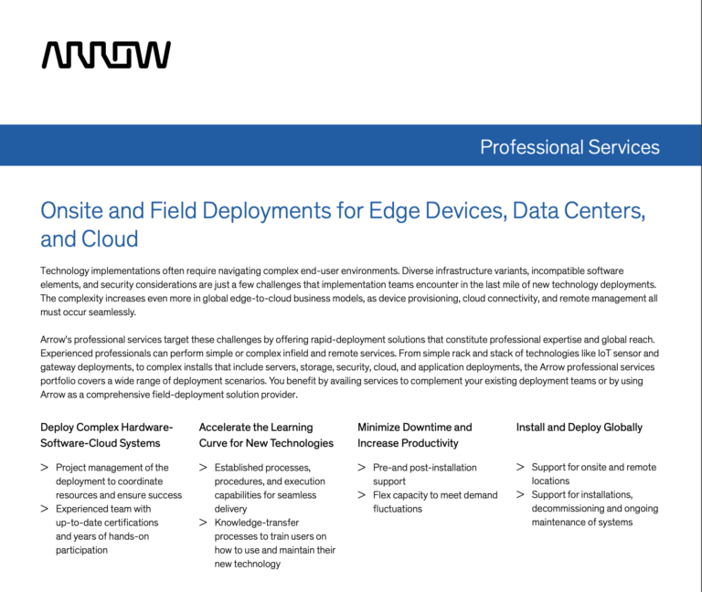 Professional Services Brochure