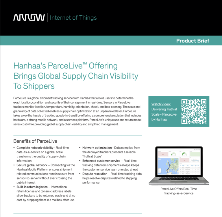 hanhaa parcelive product brief screenshot