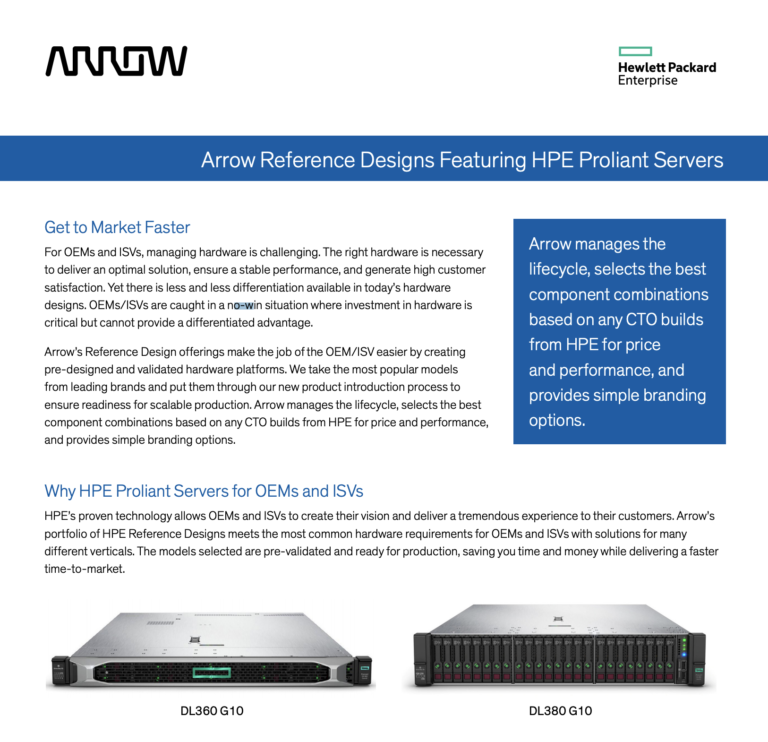 hpe reference design screenshot