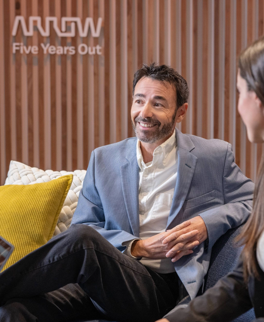 People in a meeting.