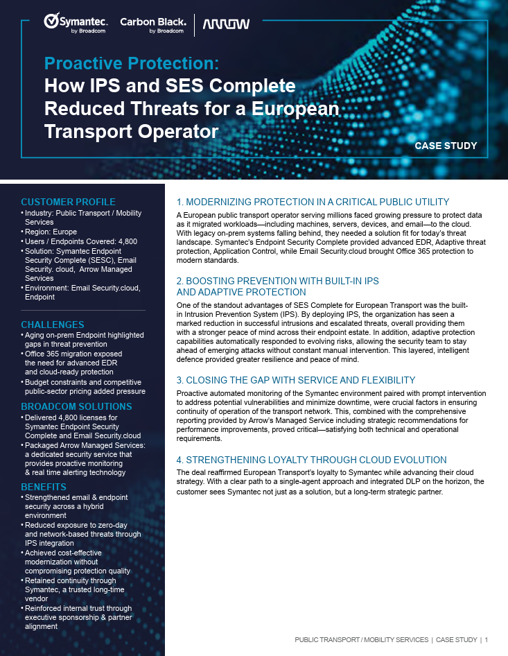 Case Studies How Ips Ses Complete Reduced Threats
