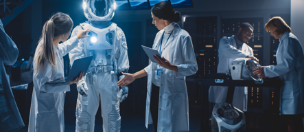 Constructing Astronaut Suit