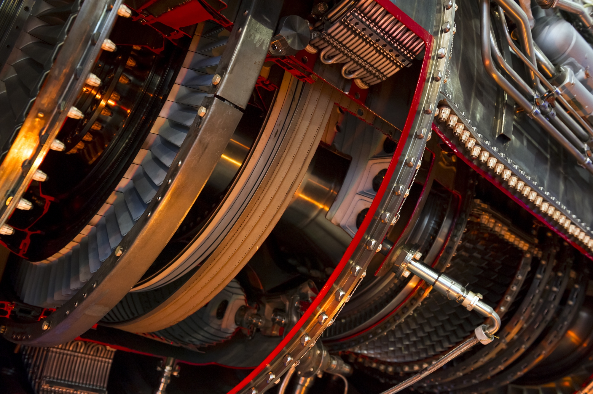 Jet Engine Internal Structure