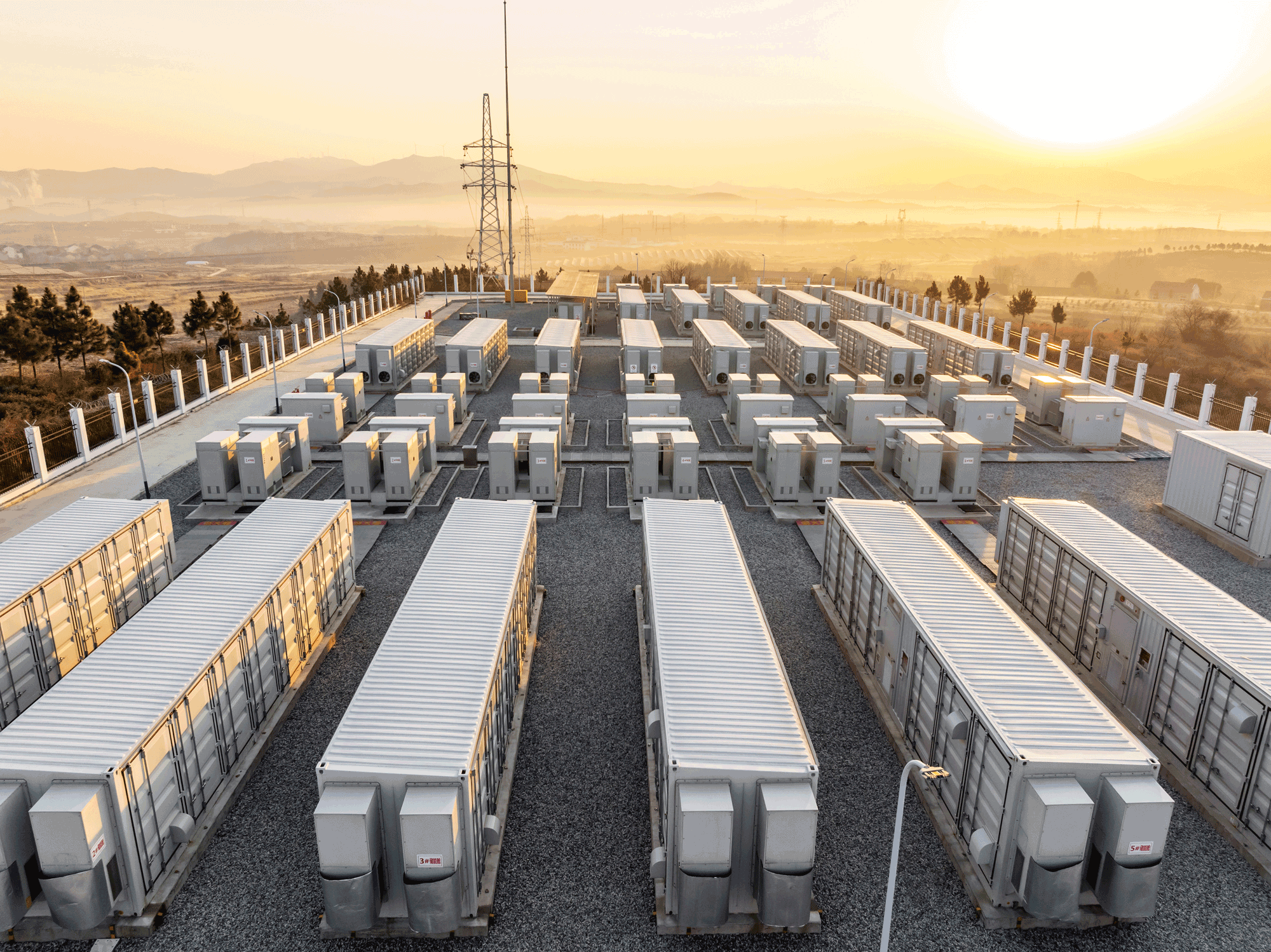 Big Battery Storage Farms