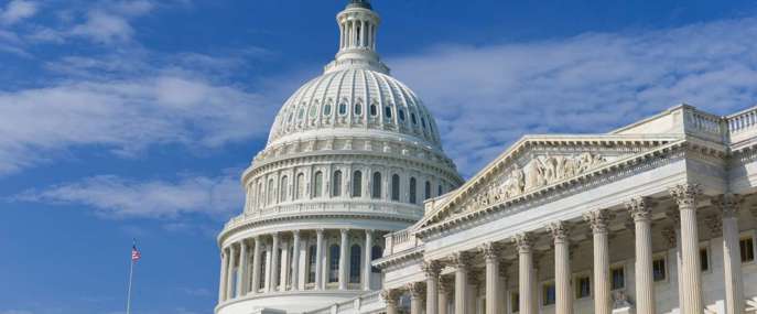  United States Capitol Building in Washington DC