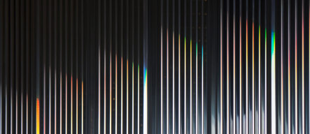 Full frame shot of metallic structure